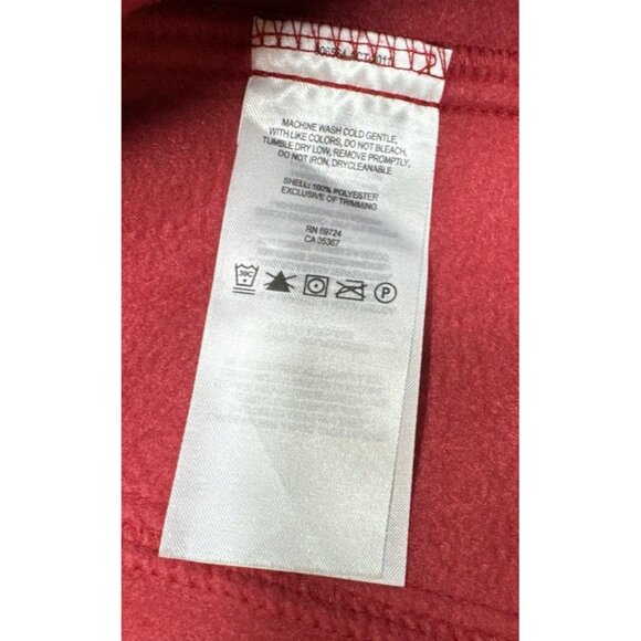 Columbia Alabama Crimson Tide Jacket Mens Large‎ Red Zip Fleece Embroidered Logo - Picture 12 of 13